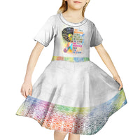 Black Girl I Am The Storm Kid Short Sleeve Dress African American Women - Wonder Print Shop