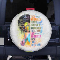 Black Girl I Am The Storm Spare Tire Cover African American Women - Wonder Print Shop