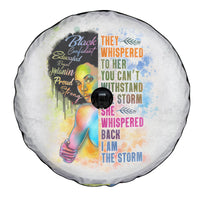 Black Girl I Am The Storm Spare Tire Cover African American Women - Wonder Print Shop