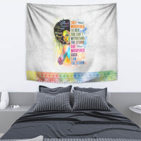 Black Girl I Am The Storm Tapestry African American Women - Wonder Print Shop