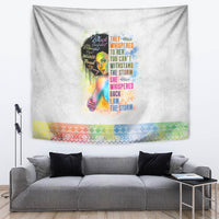 Black Girl I Am The Storm Tapestry African American Women - Wonder Print Shop