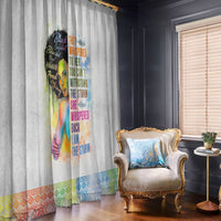 Black Girl I Am The Storm Window Curtain African American Women - Wonder Print Shop