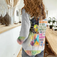 Black Girl I Am The Storm Women Casual Shirt African American Women - Wonder Print Shop