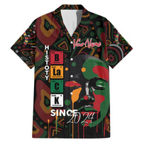 Personalized Black History Month Family Matching Mermaid Dress and Hawaiian Shirt Since 2024 Chemistry Style - Wonder Print Shop