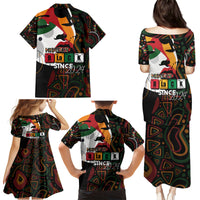 Personalized Black History Month Family Matching Puletasi and Hawaiian Shirt Since 2024 Chemistry Style - Wonder Print Shop