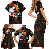 Personalized Black History Month Family Matching Short Sleeve Bodycon Dress and Hawaiian Shirt Since 2024 Chemistry Style - Wonder Print Shop