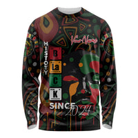 Personalized Black History Month Long Sleeve Shirt Since 2024 Chemistry Style - Wonder Print Shop