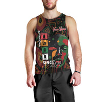 Personalized Black History Month Men Tank Top Since 2024 Chemistry Style - Wonder Print Shop