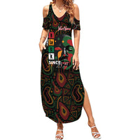 Personalized Black History Month Summer Maxi Dress Since 2024 Chemistry Style - Wonder Print Shop
