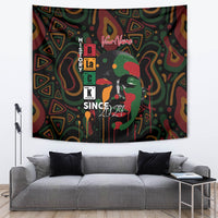 Personalized Black History Month Tapestry Since 2024 Chemistry Style - Wonder Print Shop