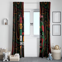 Personalized Black History Month Window Curtain Since 2024 Chemistry Style - Wonder Print Shop