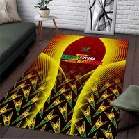 Guyana Cricket Amazon Warriors Area Rug Unleashing the Power Battle Mode