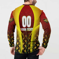 Personalised Guyana Cricket Amazon Warriors Button Sweatshirt Unleashing the Power Battle Mode