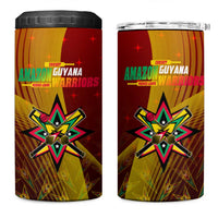 Guyana Cricket Amazon Warriors 4 in 1 Can Cooler Tumbler Unleashing the Power Battle Mode