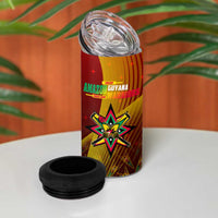 Guyana Cricket Amazon Warriors 4 in 1 Can Cooler Tumbler Unleashing the Power Battle Mode