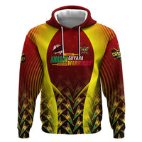 Personalised Guyana Cricket Amazon Warriors Hoodie Unleashing the Power Battle Mode