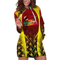 Personalised Guyana Cricket Amazon Warriors Hoodie Dress Unleashing the Power Battle Mode