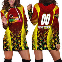 Personalised Guyana Cricket Amazon Warriors Hoodie Dress Unleashing the Power Battle Mode