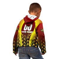 Personalised Guyana Cricket Amazon Warriors Kid Hoodie Unleashing the Power Battle Mode