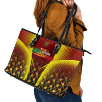 Guyana Cricket Amazon Warriors Leather Tote Bag Unleashing the Power Battle Mode