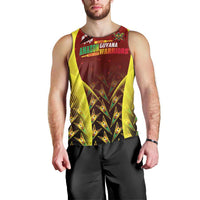 Personalised Guyana Cricket Amazon Warriors Men Tank Top Unleashing the Power Battle Mode