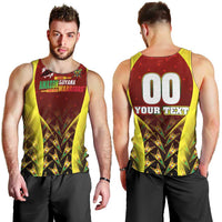 Personalised Guyana Cricket Amazon Warriors Men Tank Top Unleashing the Power Battle Mode