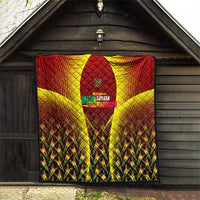 Guyana Cricket Amazon Warriors Quilt Unleashing the Power Battle Mode