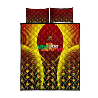 Guyana Cricket Amazon Warriors Quilt Bed Set Unleashing the Power Battle Mode