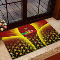 Guyana Cricket Amazon Warriors Rubber Doormat Unleashing the Power Battle Mode