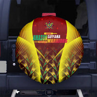 Guyana Cricket Amazon Warriors Spare Tire Cover Unleashing the Power Battle Mode