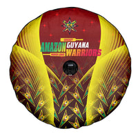 Guyana Cricket Amazon Warriors Spare Tire Cover Unleashing the Power Battle Mode