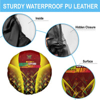 Guyana Cricket Amazon Warriors Spare Tire Cover Unleashing the Power Battle Mode