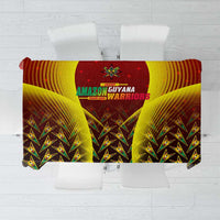 Guyana Cricket Amazon Warriors Tablecloth Unleashing the Power Battle Mode