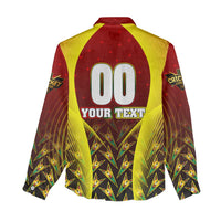 Personalised Guyana Cricket Amazon Warriors Women Casual Shirt Unleashing the Power Battle Mode