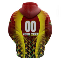 Personalised Guyana Cricket Amazon Warriors Zip Hoodie Unleashing the Power Battle Mode