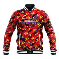 Personalised Trinidad and Tobago Cricket Knight Riders Baseball Jacket Trinbago’s Thunder Charge