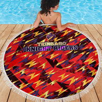 Trinidad and Tobago Cricket Knight Riders Beach Blanket Trinbago’s Thunder Charge