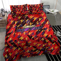 Trinidad and Tobago Cricket Knight Riders Bedding Set Trinbago’s Thunder Charge