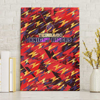 Trinidad and Tobago Cricket Knight Riders Canvas Wall Art Trinbago’s Thunder Charge