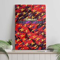 Trinidad and Tobago Cricket Knight Riders Canvas Wall Art Trinbago’s Thunder Charge