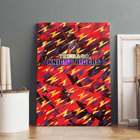 Trinidad and Tobago Cricket Knight Riders Canvas Wall Art Trinbago’s Thunder Charge