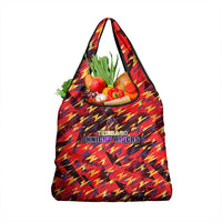Trinidad and Tobago Cricket Knight Riders Grocery Bag Trinbago’s Thunder Charge