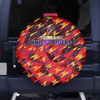 Trinidad and Tobago Cricket Knight Riders Spare Tire Cover Trinbago’s Thunder Charge