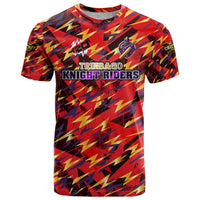 Personalised Trinidad and Tobago Cricket Knight Riders T Shirt Trinbago’s Thunder Charge