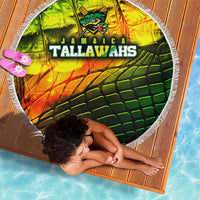 Jamaica Cricket Tallawahs Beach Blanket Striking with Reggae Firepower