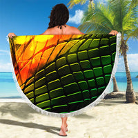 Jamaica Cricket Tallawahs Beach Blanket Striking with Reggae Firepower