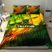 Jamaica Cricket Tallawahs Bedding Set Striking with Reggae Firepower