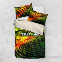 Jamaica Cricket Tallawahs Bedding Set Striking with Reggae Firepower