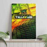 Jamaica Cricket Tallawahs Canvas Wall Art Striking with Reggae Firepower