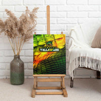 Jamaica Cricket Tallawahs Canvas Wall Art Striking with Reggae Firepower